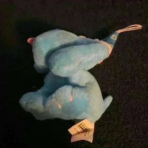 Vintage Blue Clues Small Plush Dog Made for Motts with Party Hat 1998 Viacom 4” - Picture 2 of 7